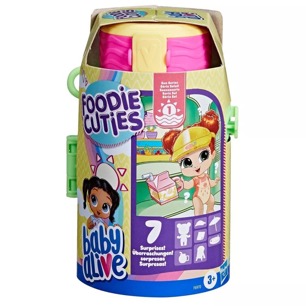 Baby Alive Foodie Cuties Sürpriz Matara F6970-Kız Oyun Setleri