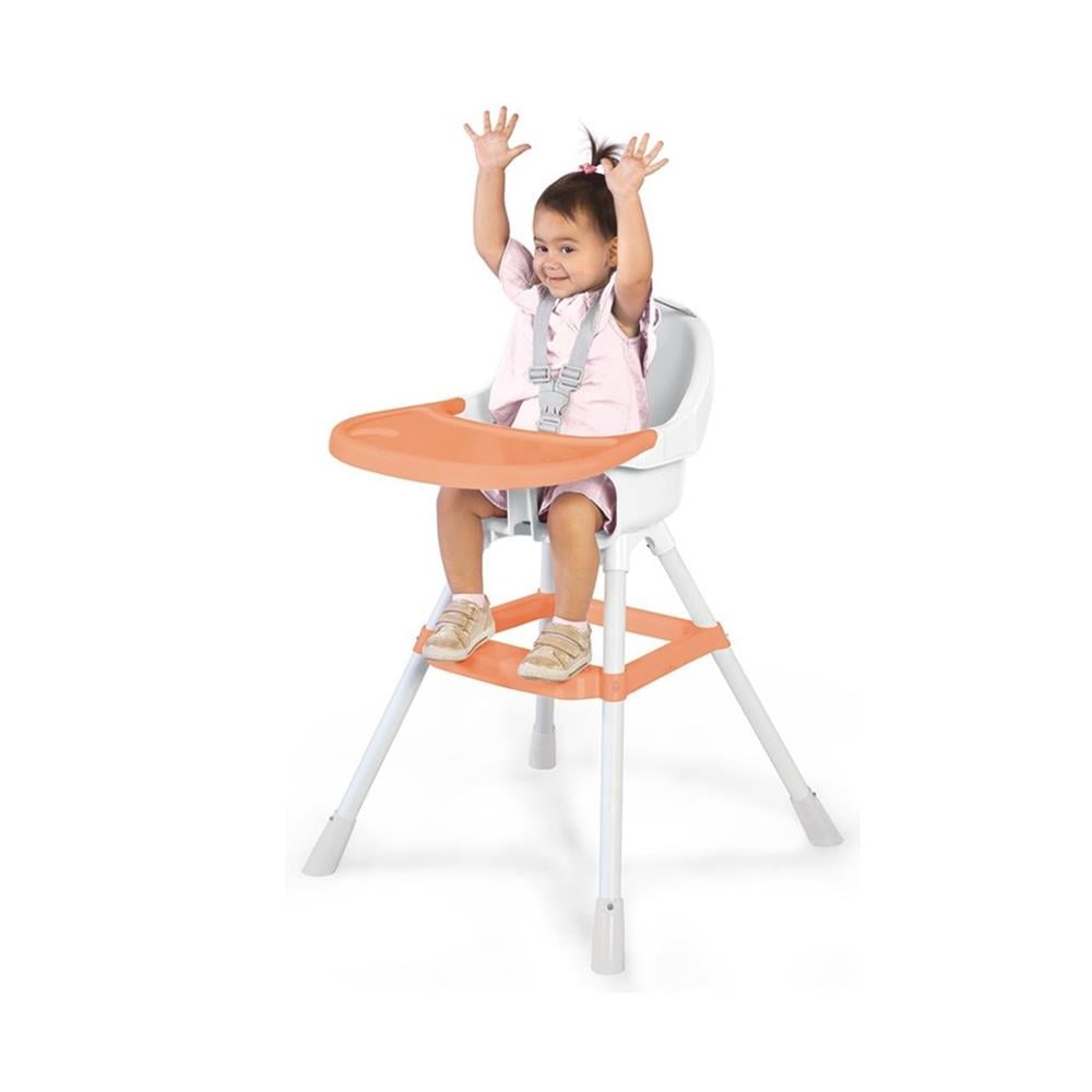 Dolu Oyuncak Bebek Mama Sandalyesi Pembe-Ana Kucağı