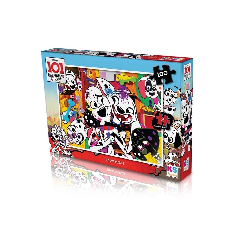 Ks Games 101 Dalmatian Puzzle 100-100 Parça Puzzle