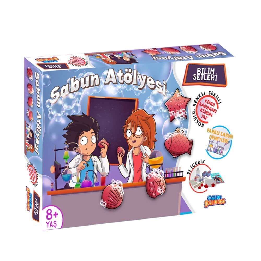 Sabun Atolyesi Bilim Oyun Seti 72614-Akıl Oyunları