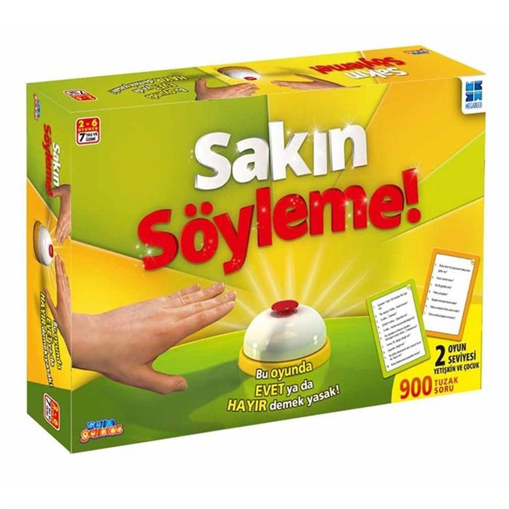 SamGames Sakın Söyleme Kutu Oyunu Samatlı