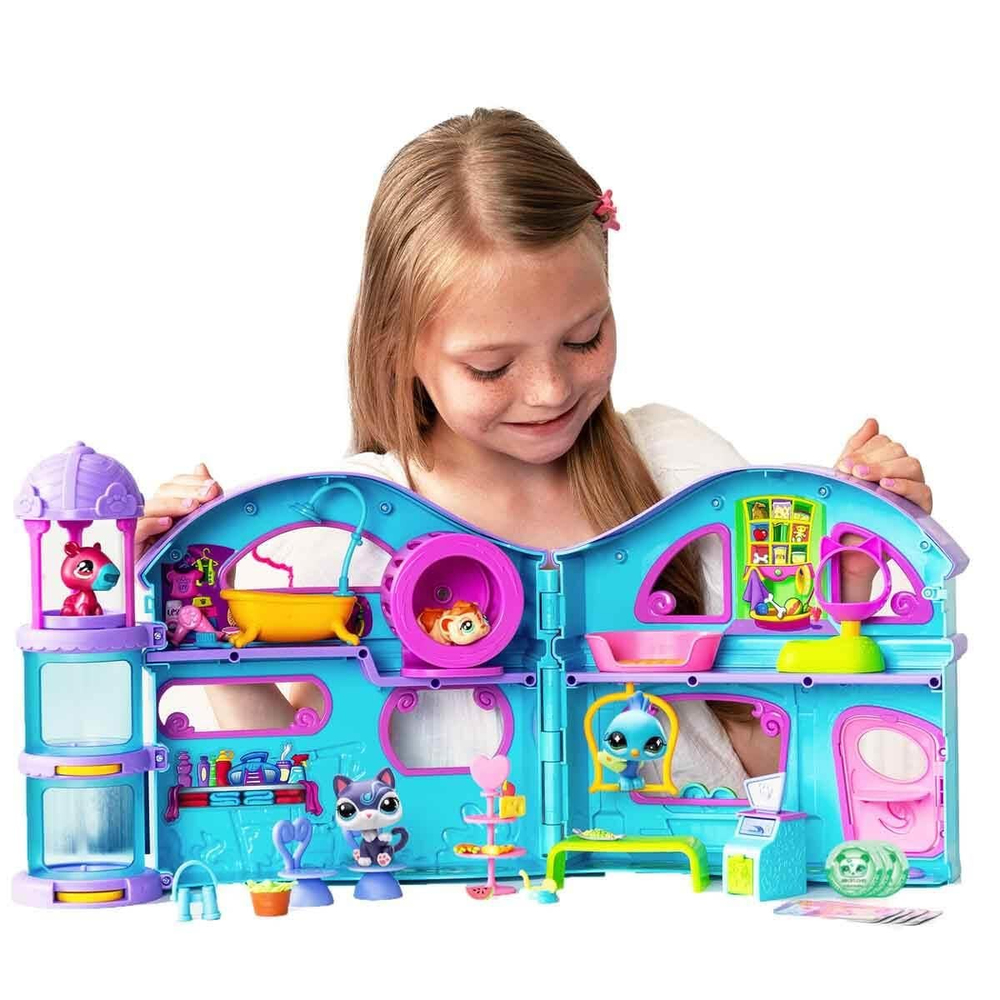 Sunman Oyuncak Littlest Pet Shop Figür Set Minişler Safari Temalı 00005967-Kız Oyun Setleri