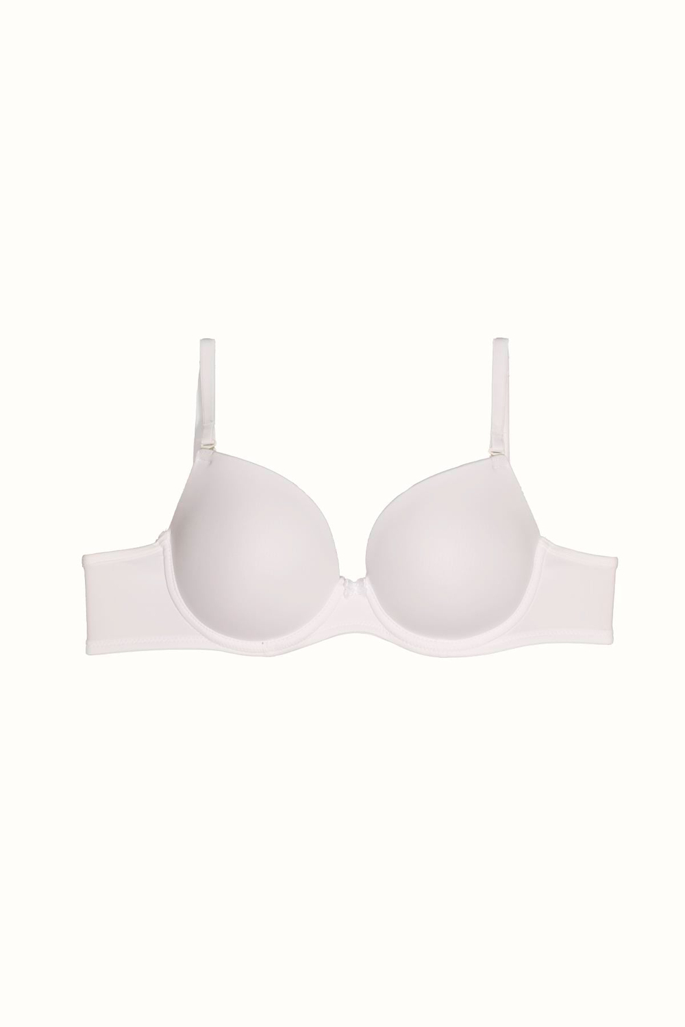 3lü Paket Dolgusuz Yumuşak Kaplı Örme Sütyen C37025 Siyah/Beyaz/Ten