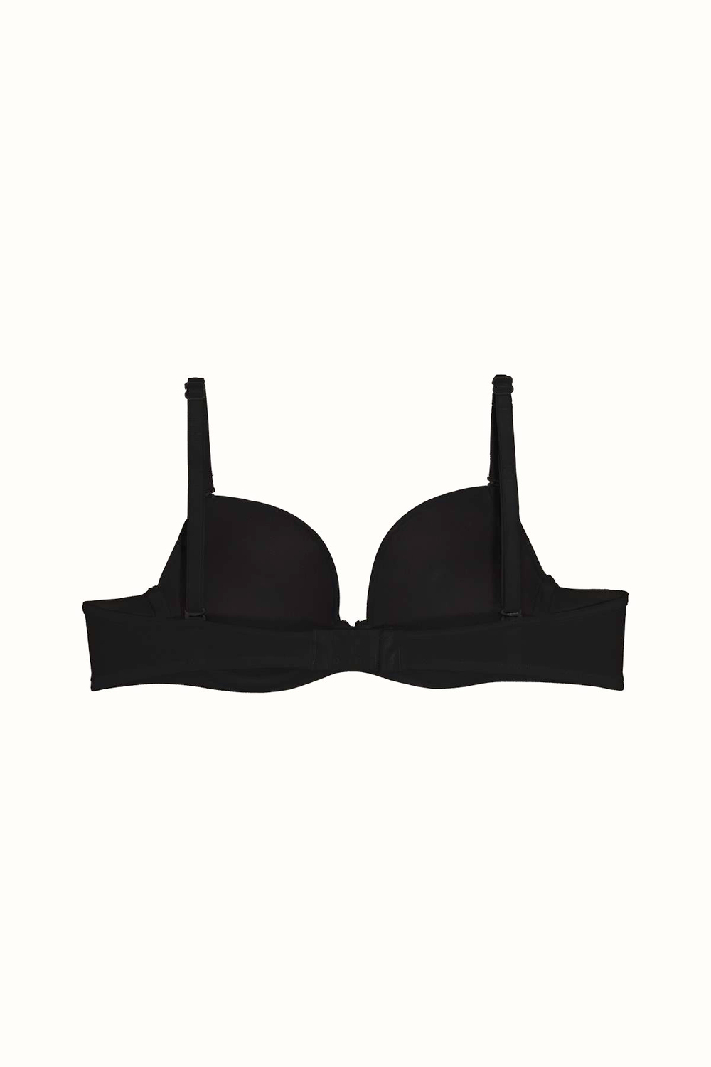 3lü Paket Dolgusuz Yumuşak Kaplı Örme Sütyen C37025 Siyah/Ten