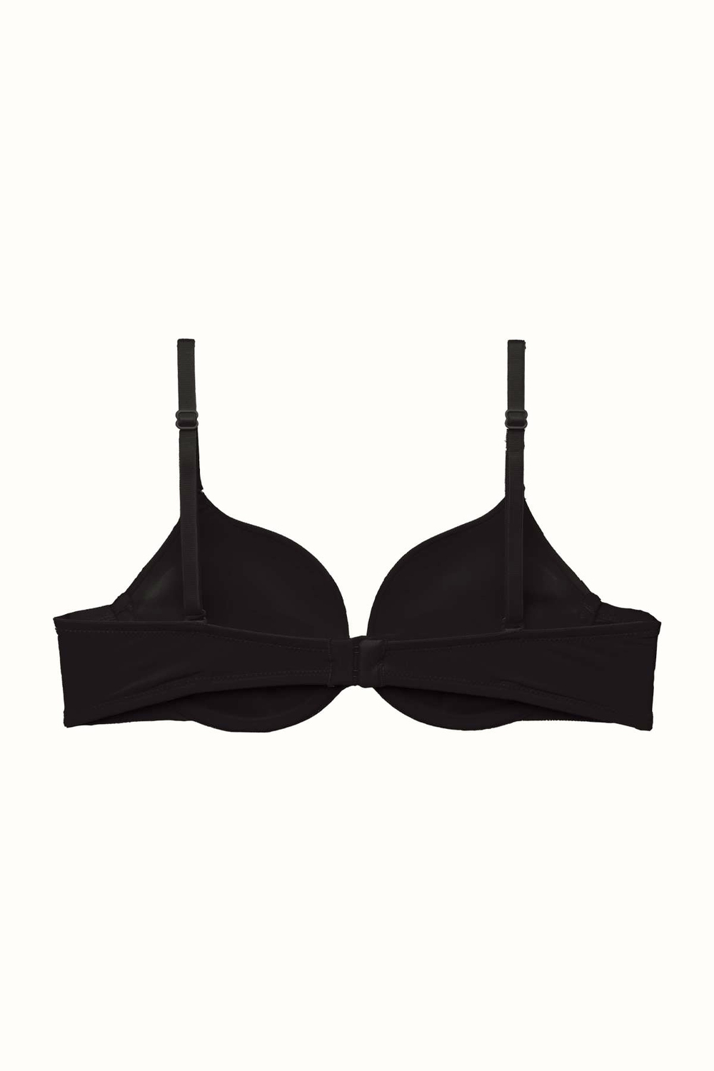 3lü Paket Double Push Up Yumuşak Kaplı Örme Sütyen C37035 Siyah/Ten