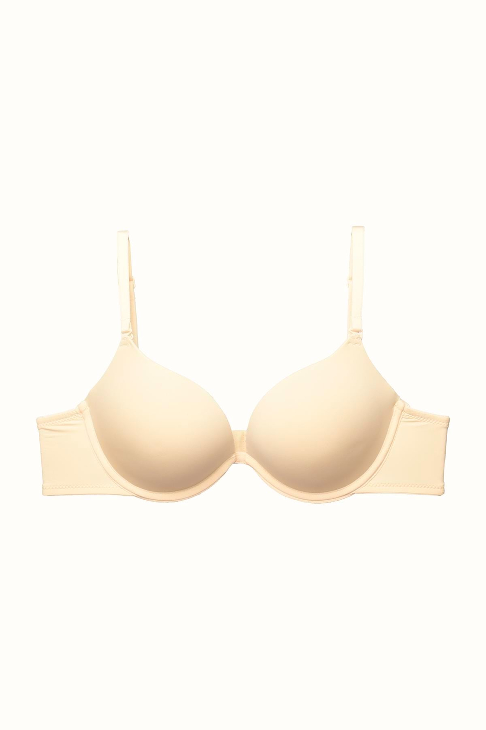 3lü Paket Double Push Up Yumuşak Kaplı Örme Sütyen C37035 Siyah/Ten