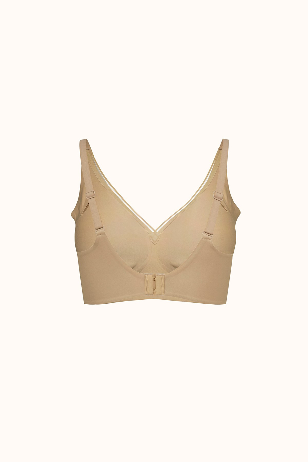 Seamless Laser-Cut Wireless Bra with Removable Pads - Invisible Ultra-Soft Comfort Bralette - Style C26220
