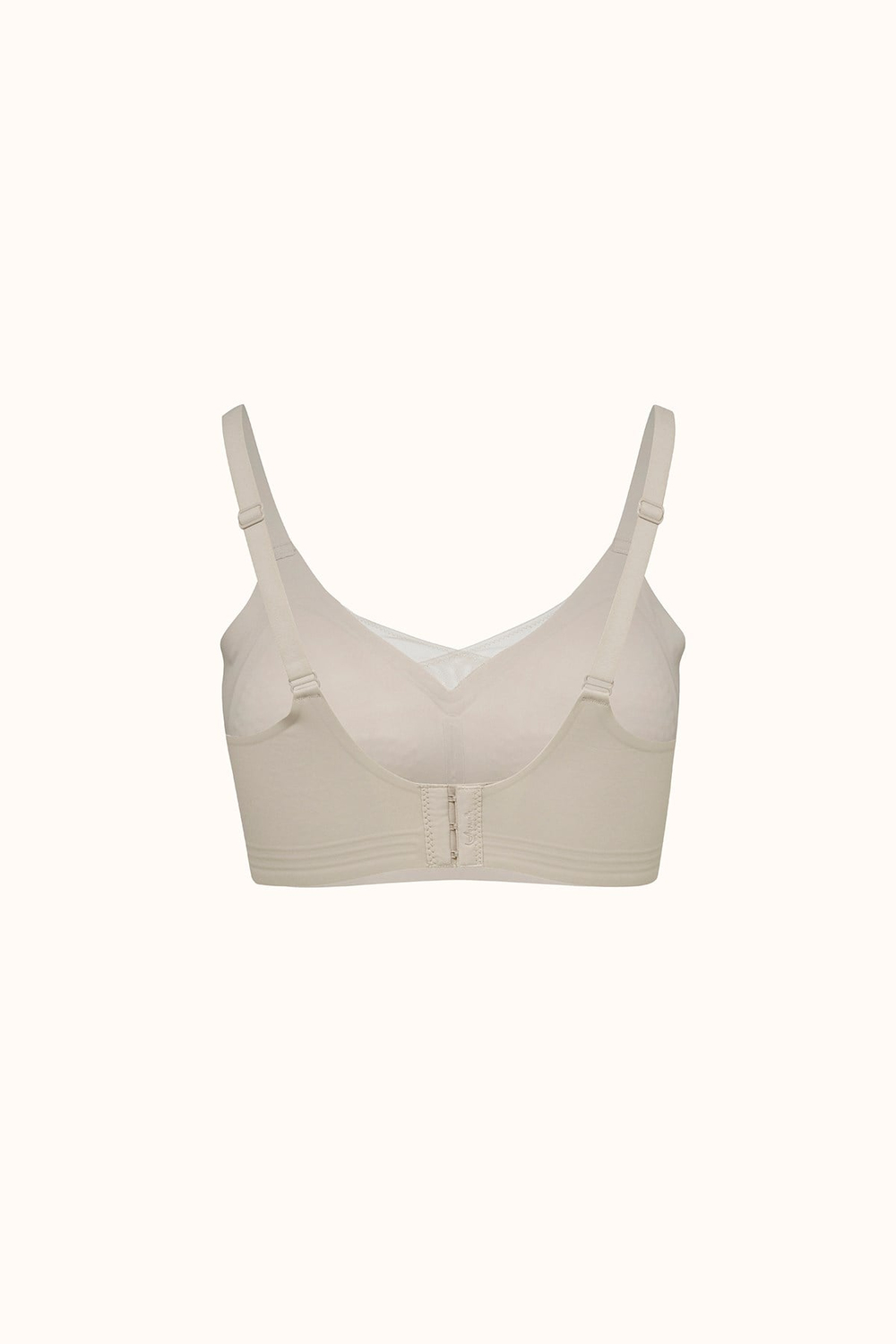 Balensiz Dikişsiz Lazer Kesim Pedli Sütyen CC422 Gri