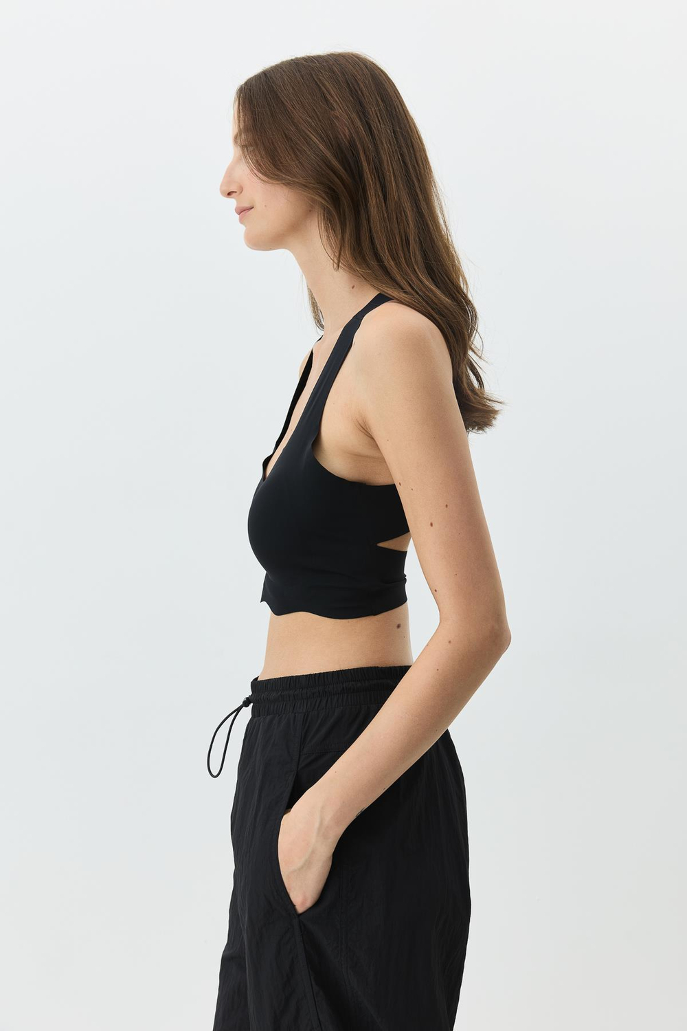 Seamless, Wire-Free Laser-Cut Bra With Removable Pads 1015