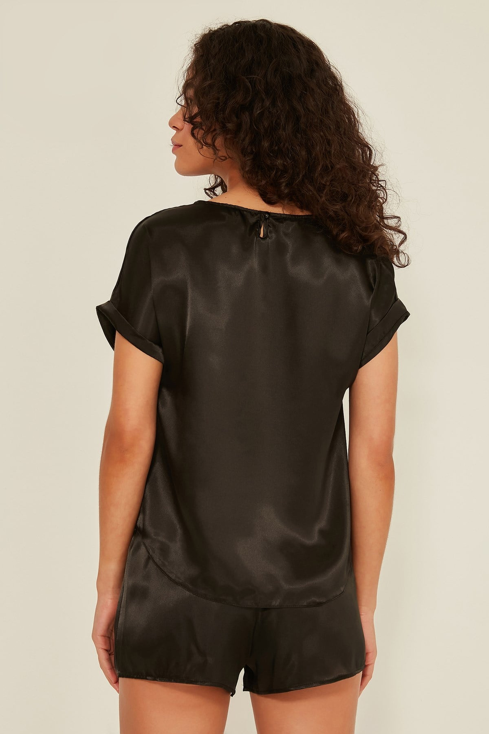 C&City 080 Women Satin Pyjama Set