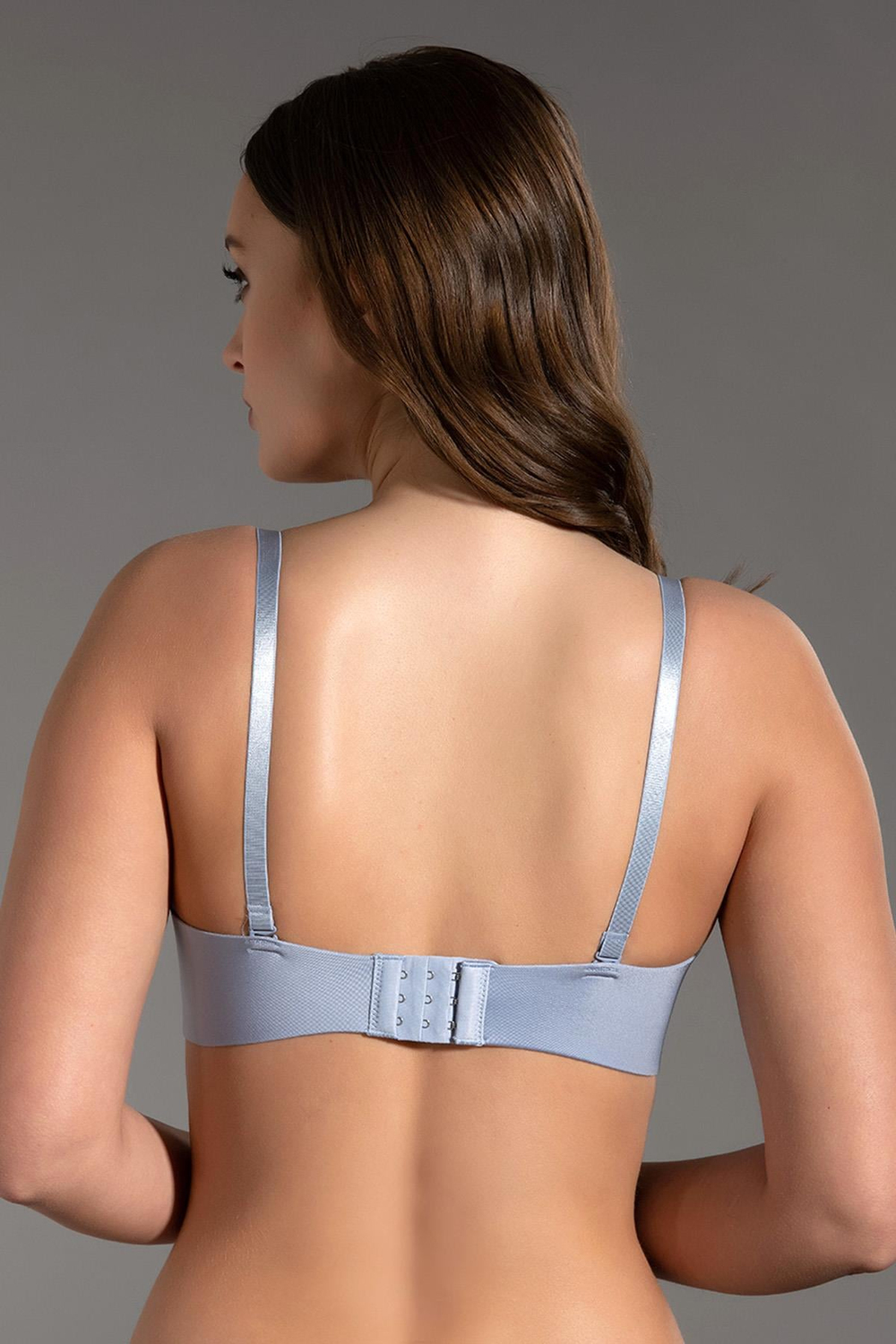 Desteksiz Lazer Soft Kap  Straplez C16050 Açık Mavi