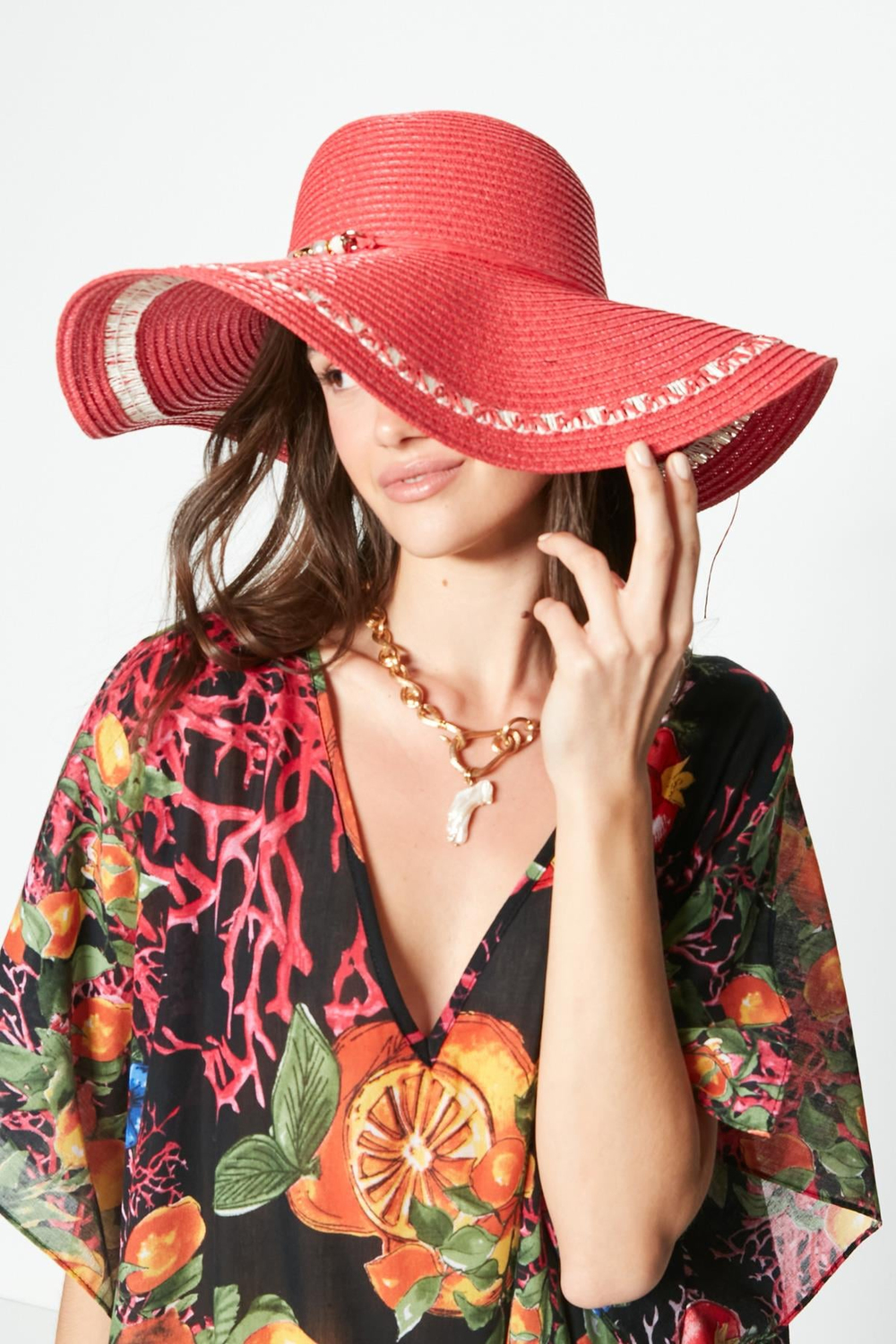 C&City Women Straw Hat Y23730-04