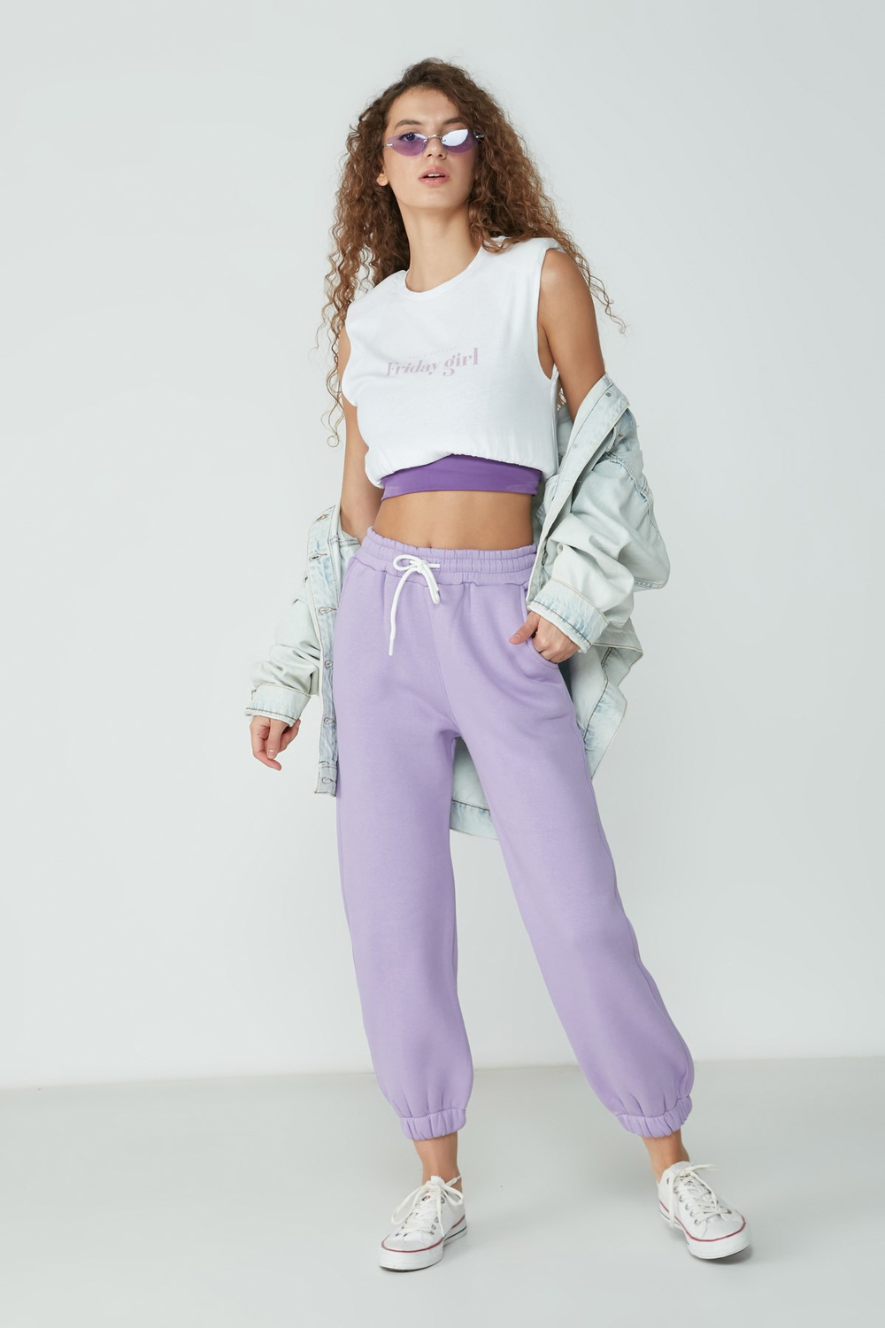 Jogger Eşofman Altı 906 Lila