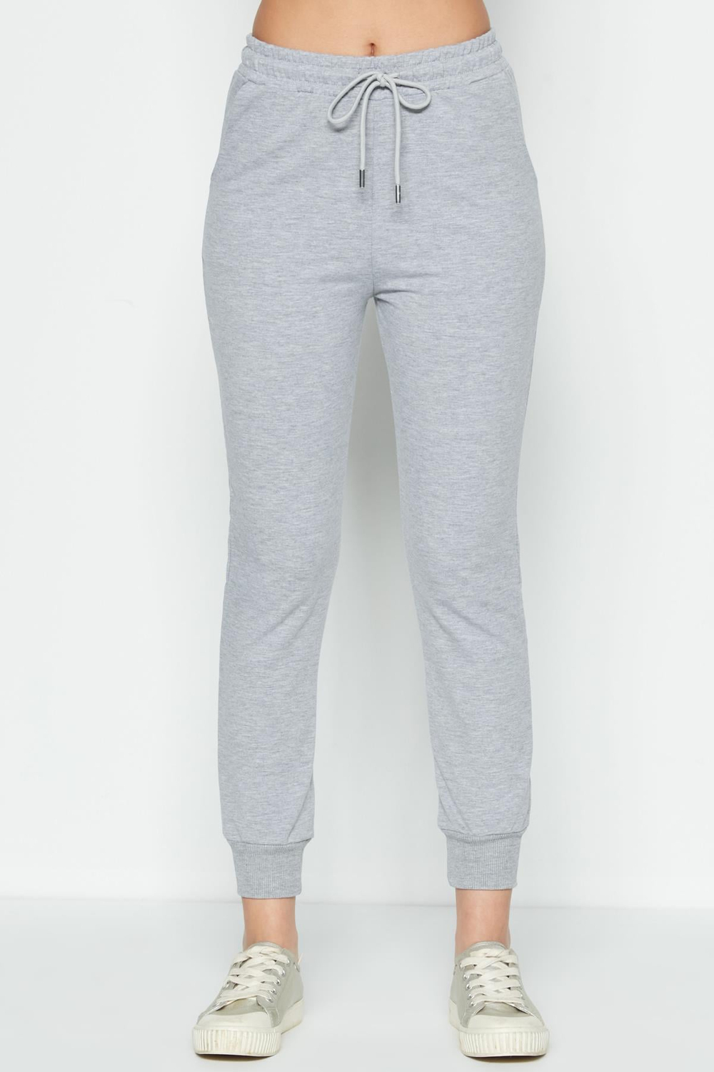 Jogger Manşet Spor Eşofman Altı 735 Gri