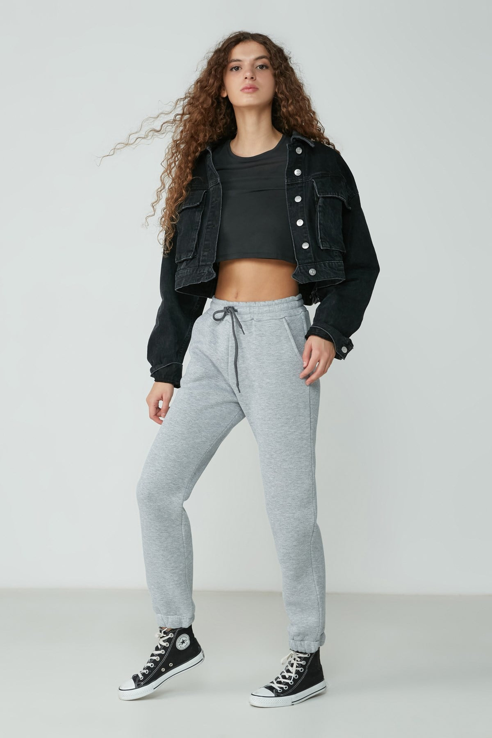 Basic Jogger Eşofman Altı 902 Gri
