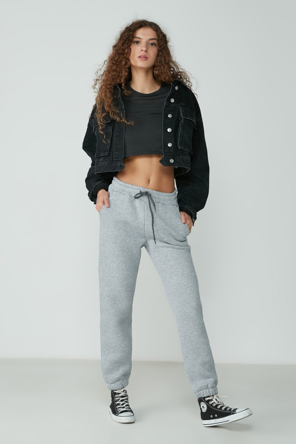 Basic Jogger Eşofman Altı 902 Gri