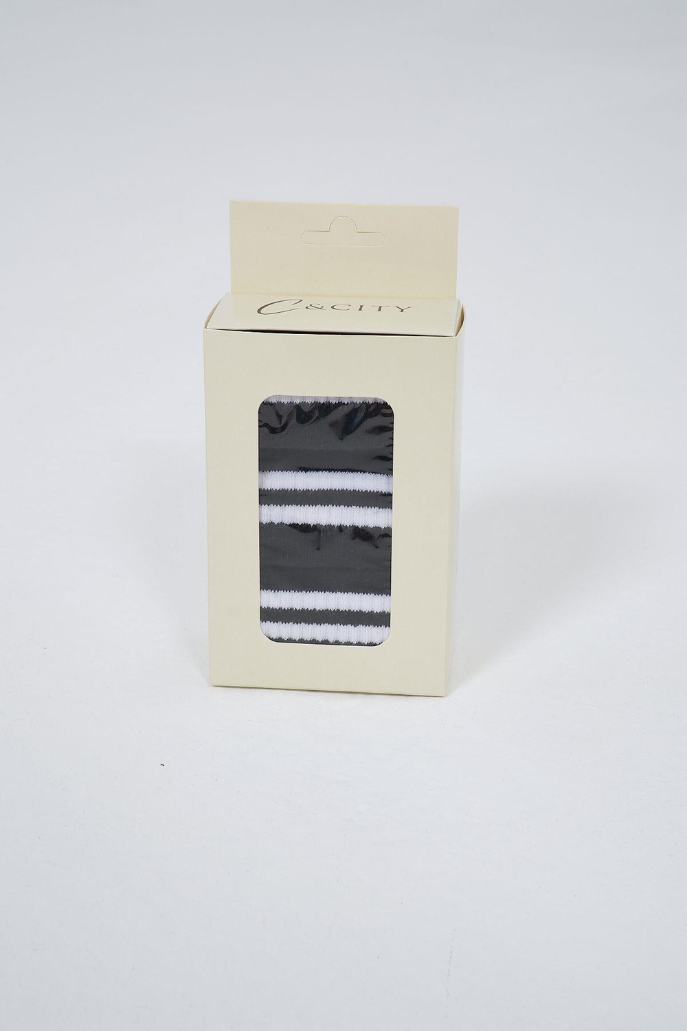 Striped Short 3-Pair Sock Set