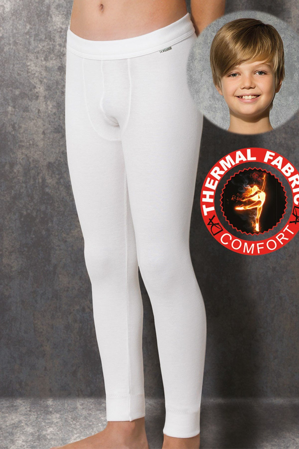 Doreanse 115 Erkek Çocuk Termal Tayt Ekru