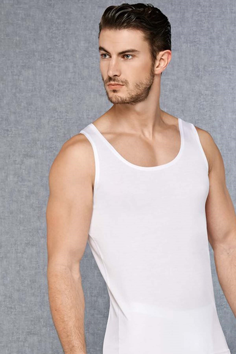 Doreanse 2000 Erkek Mikro Modal Atlet Beyaz