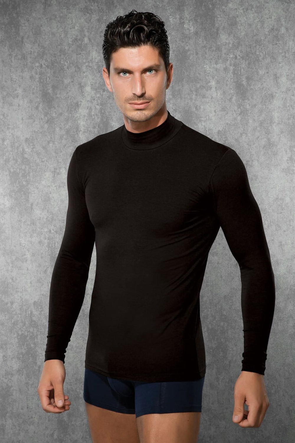 Doreanse 2930 Erkek T-Shirt Siyah