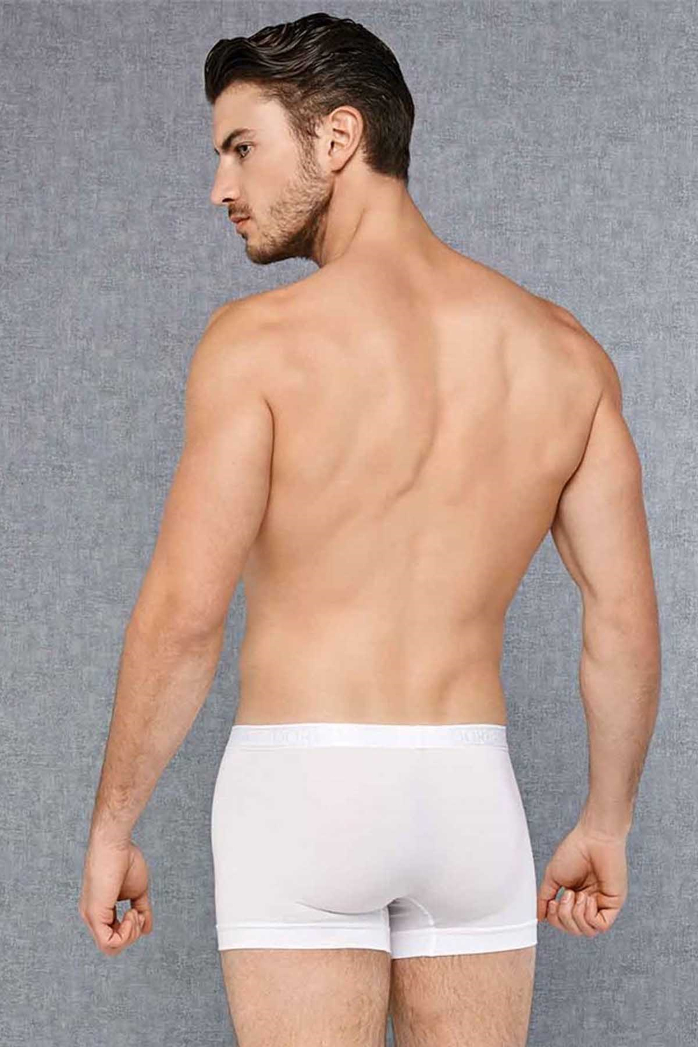 Doreanse 3000 2 Li  Erkek Atlet Boxer Takım Beyaz