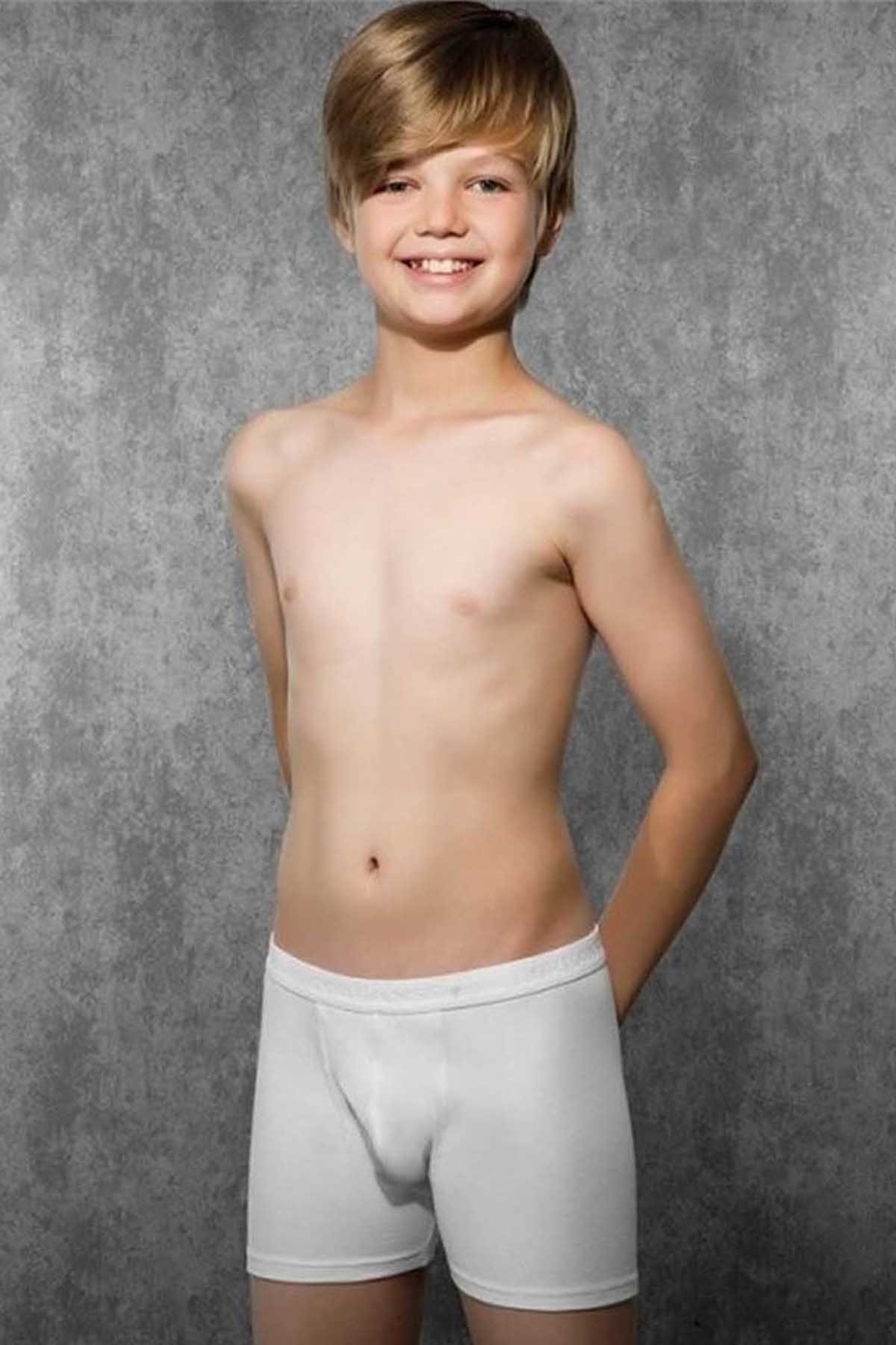 Doreanse 550 Erkek Çocuk Boxer Beyaz