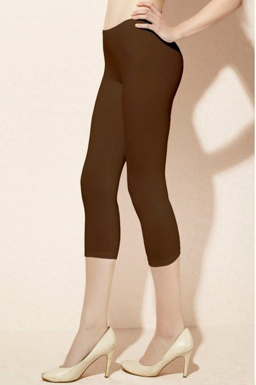 Doreanse 8011 Kadın Tayt Kahverengi