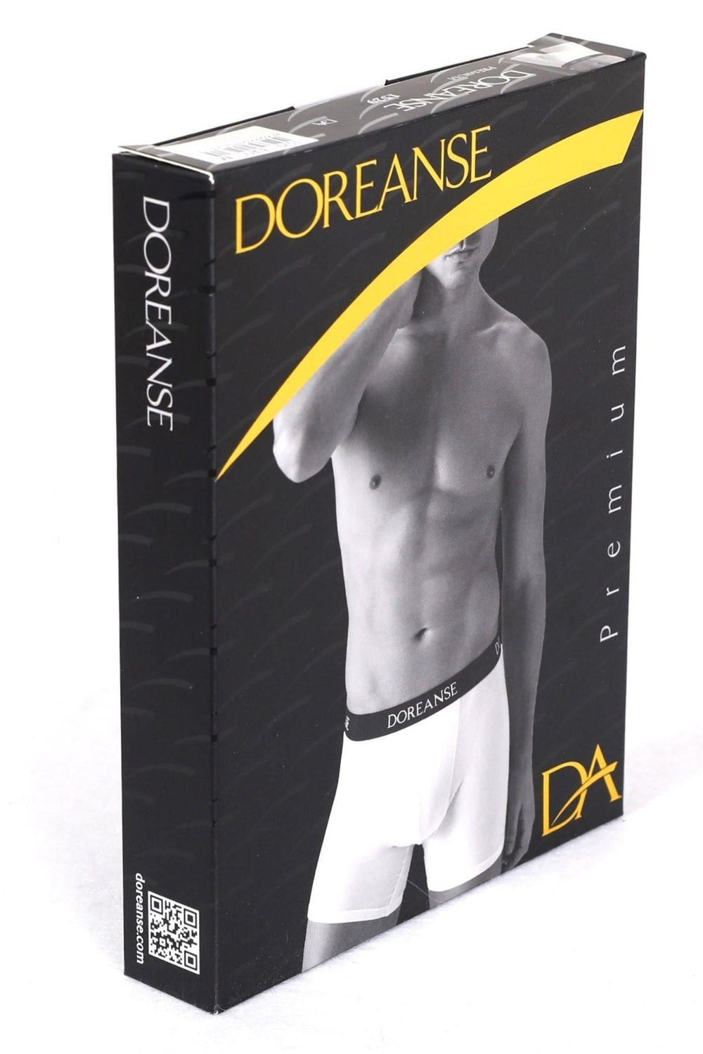 Doreanse Erkek Torbalı Micro Modal Boxer 1529 Siyah
