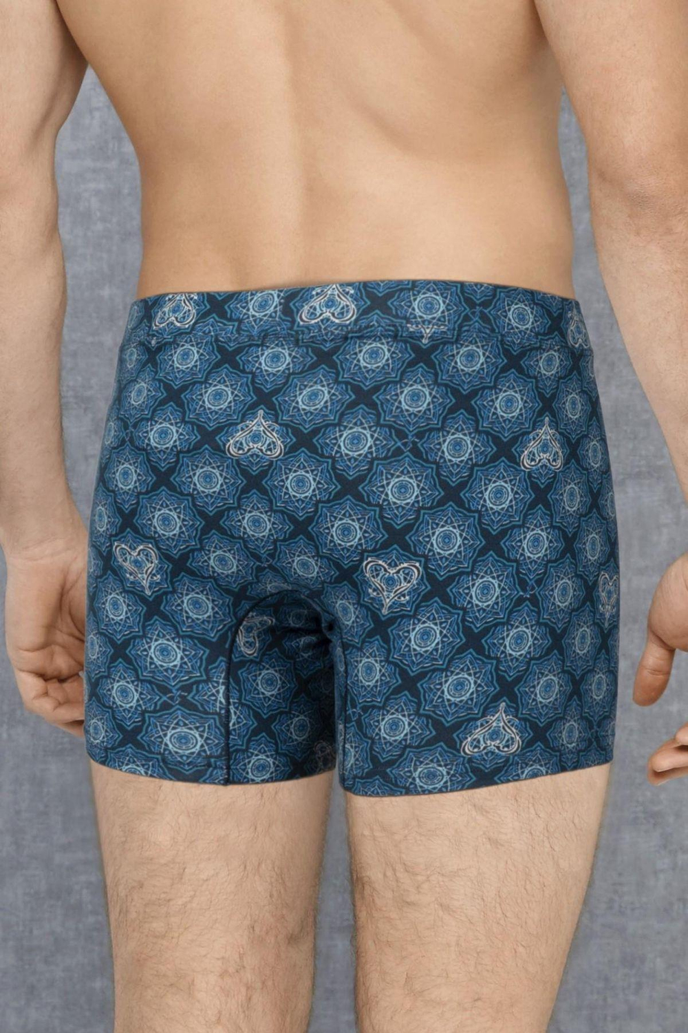 Doreanse Erkek Yılan Desenli Boxer 1748 Yılan Desen