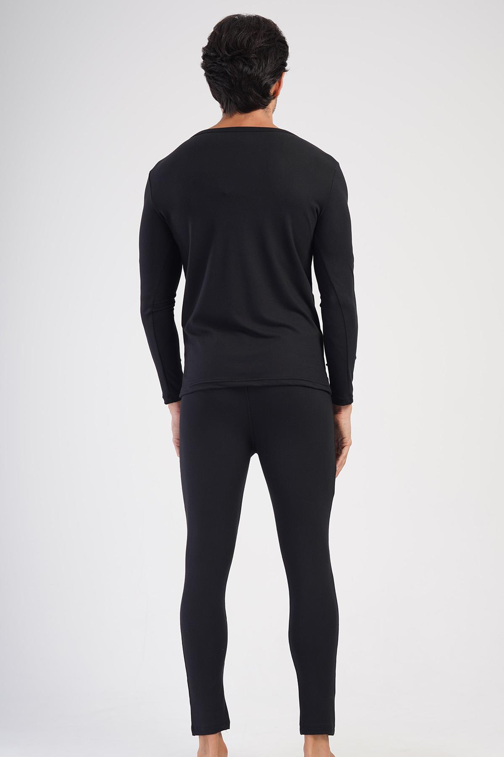 Mens Long-Sleeve Thermal Pajama Set 405158 