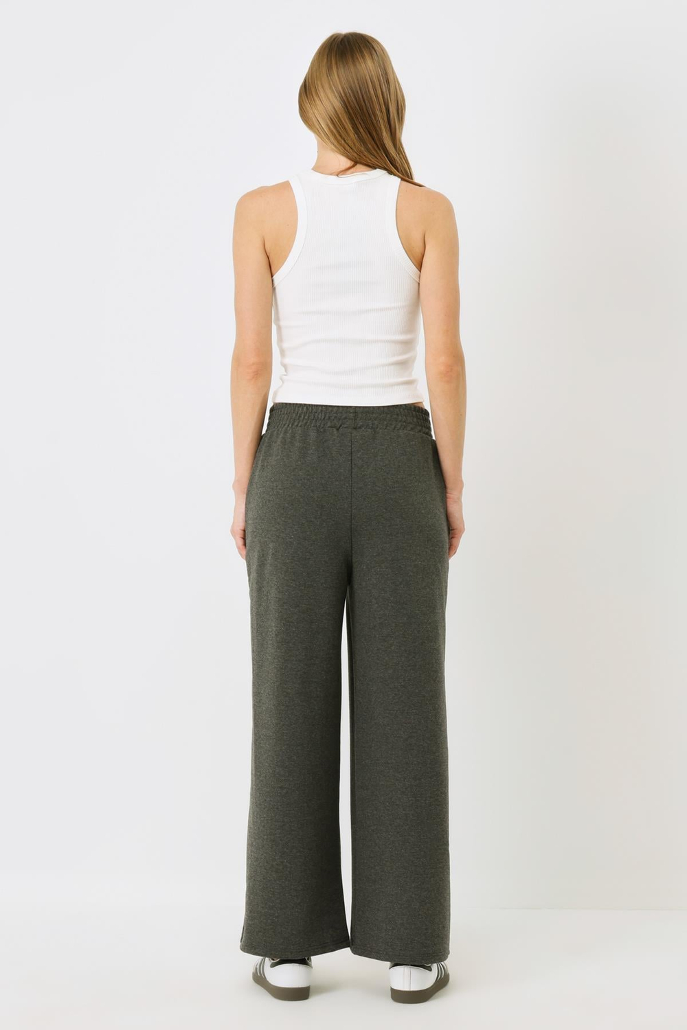 Womens Baggy Wide-Leg High Waist Sweatpants 747