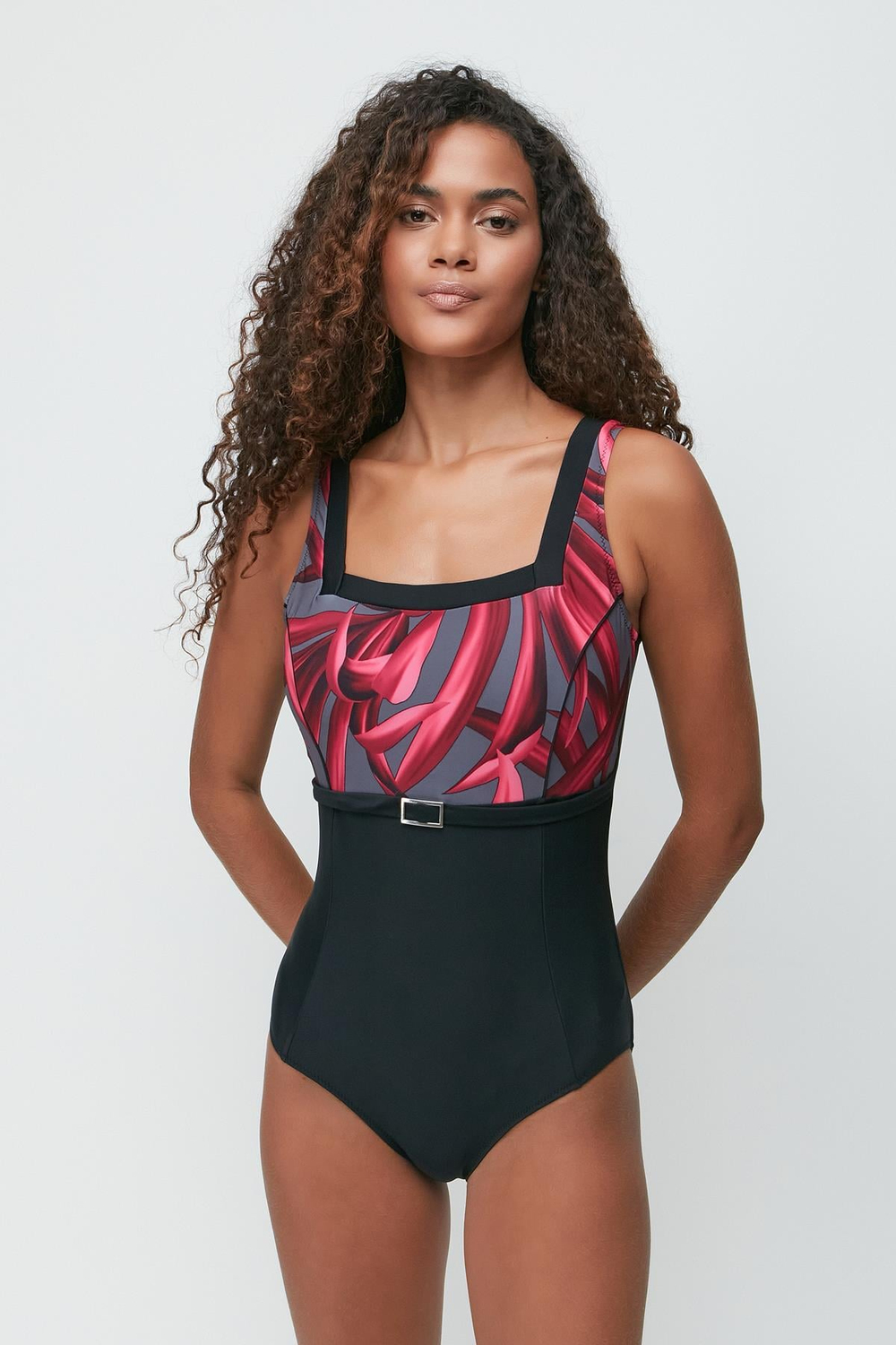 Square Neck Swimsuit 7753