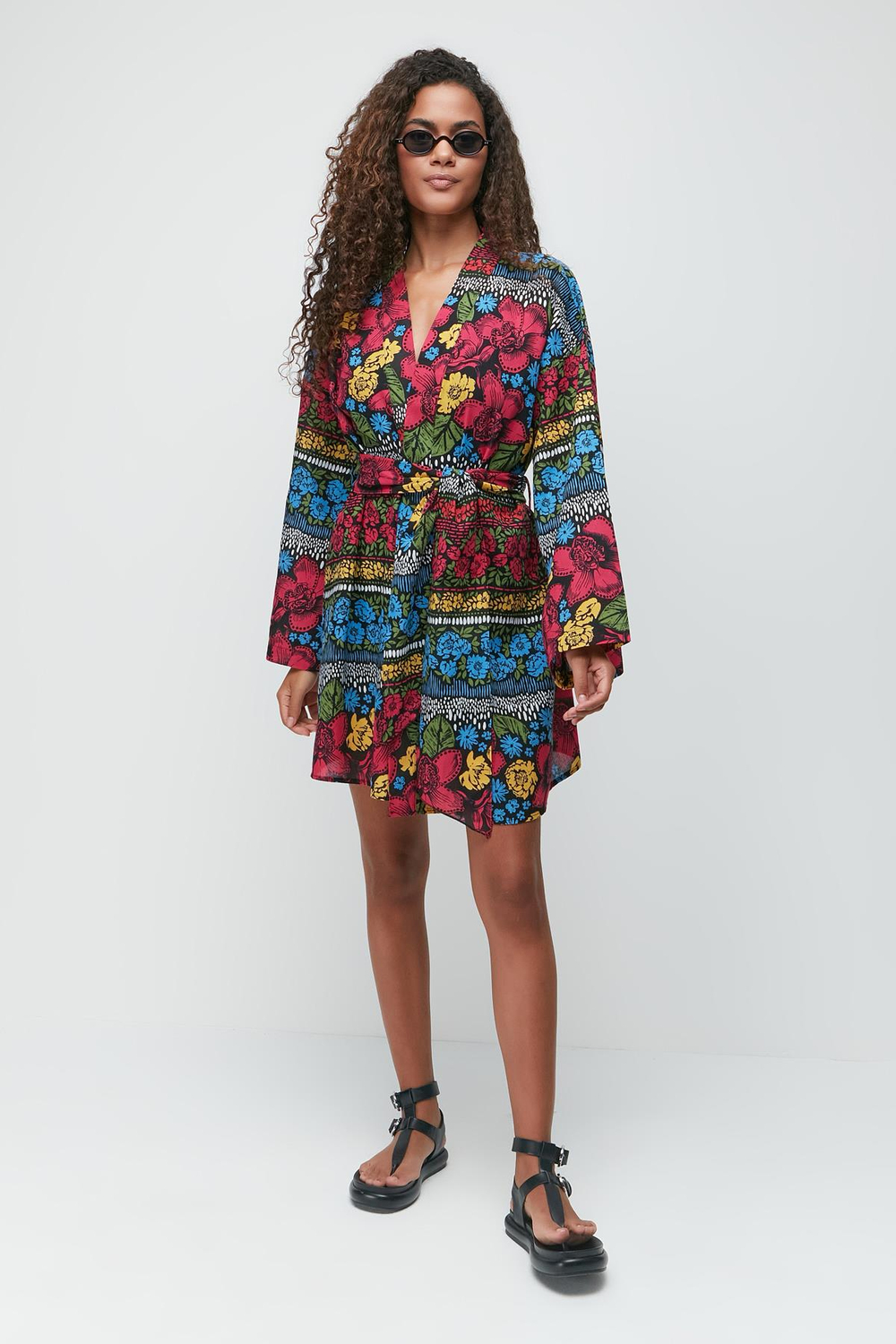 Kimono Sarong Beach Dress 22412