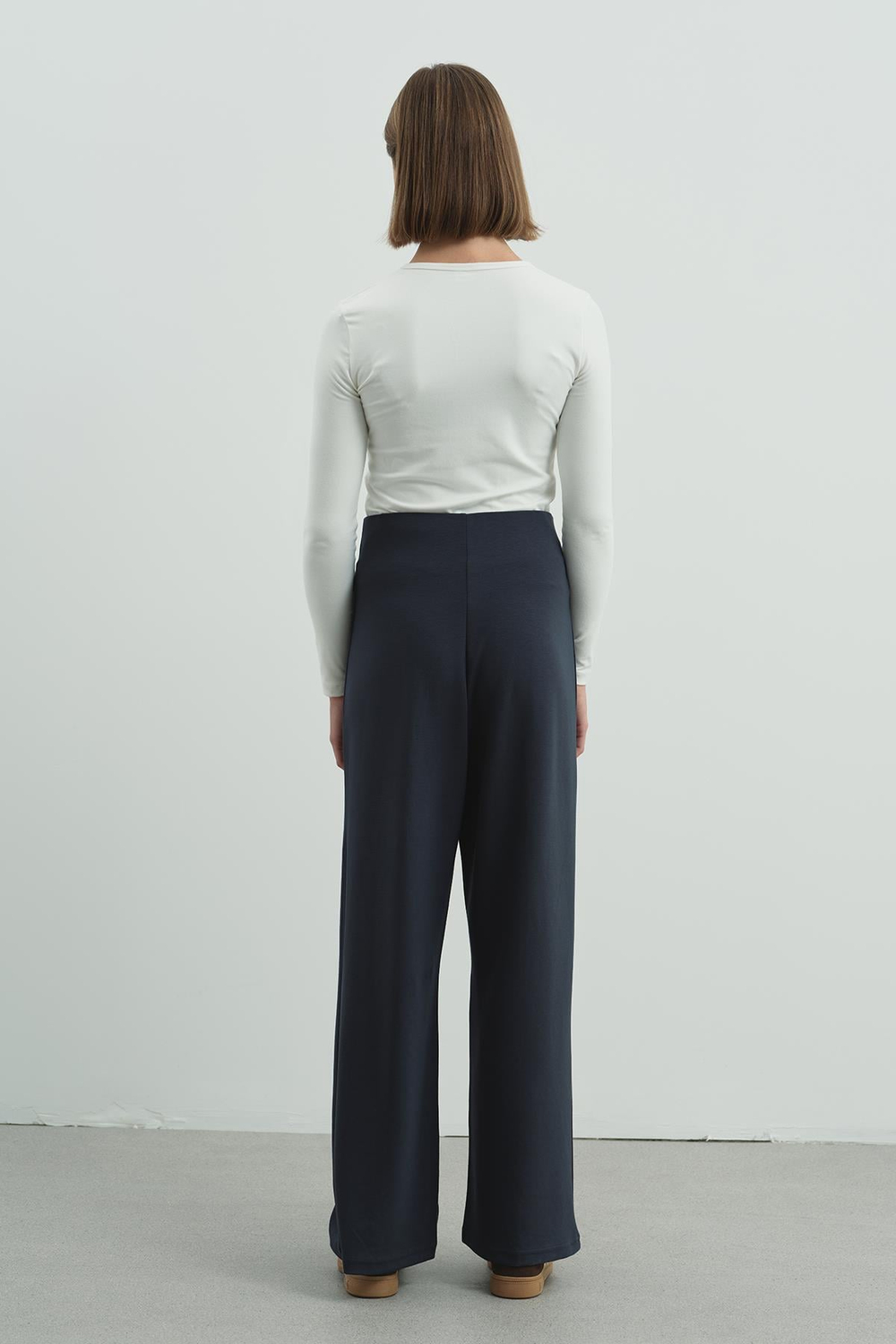 Pure Touch Ribbed Stitch Trousers CC7003