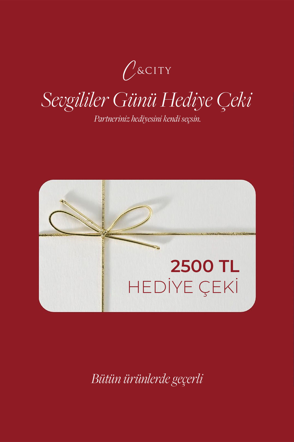Sevgililer Günü Hediye Kartı