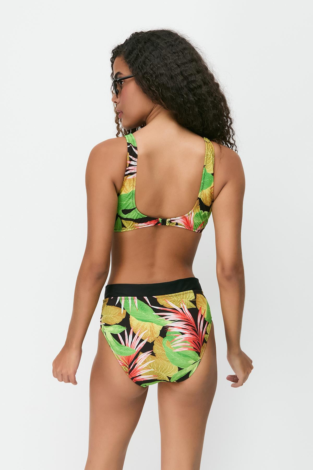Toparlayıcı Bikini Takım 3251 Siyah