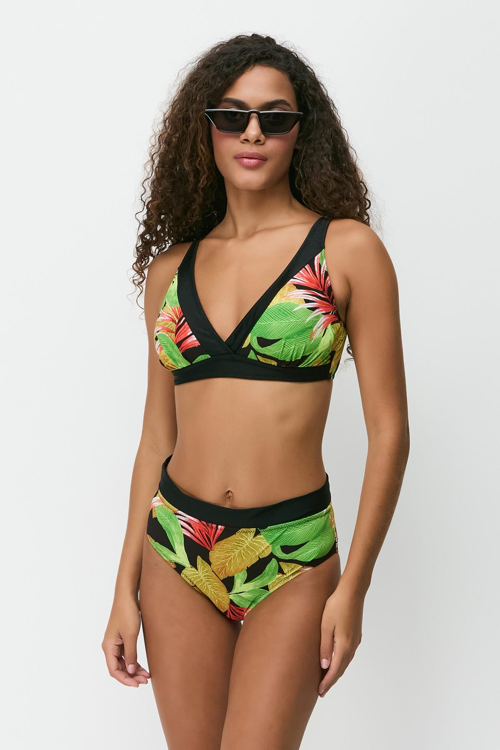 Toparlayıcı Bikini Takım 3251 Siyah
