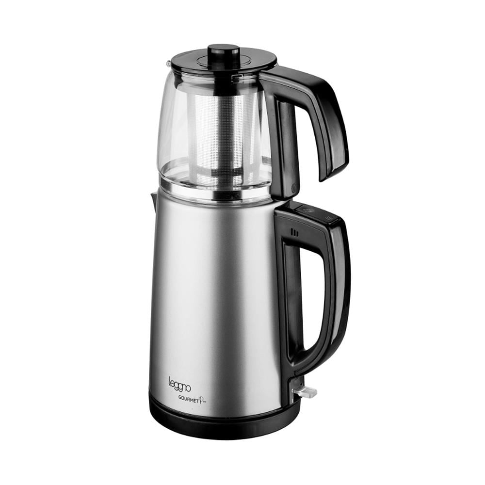 Leggno Gourmet Pro Cam Demlikli Çay Makinesi