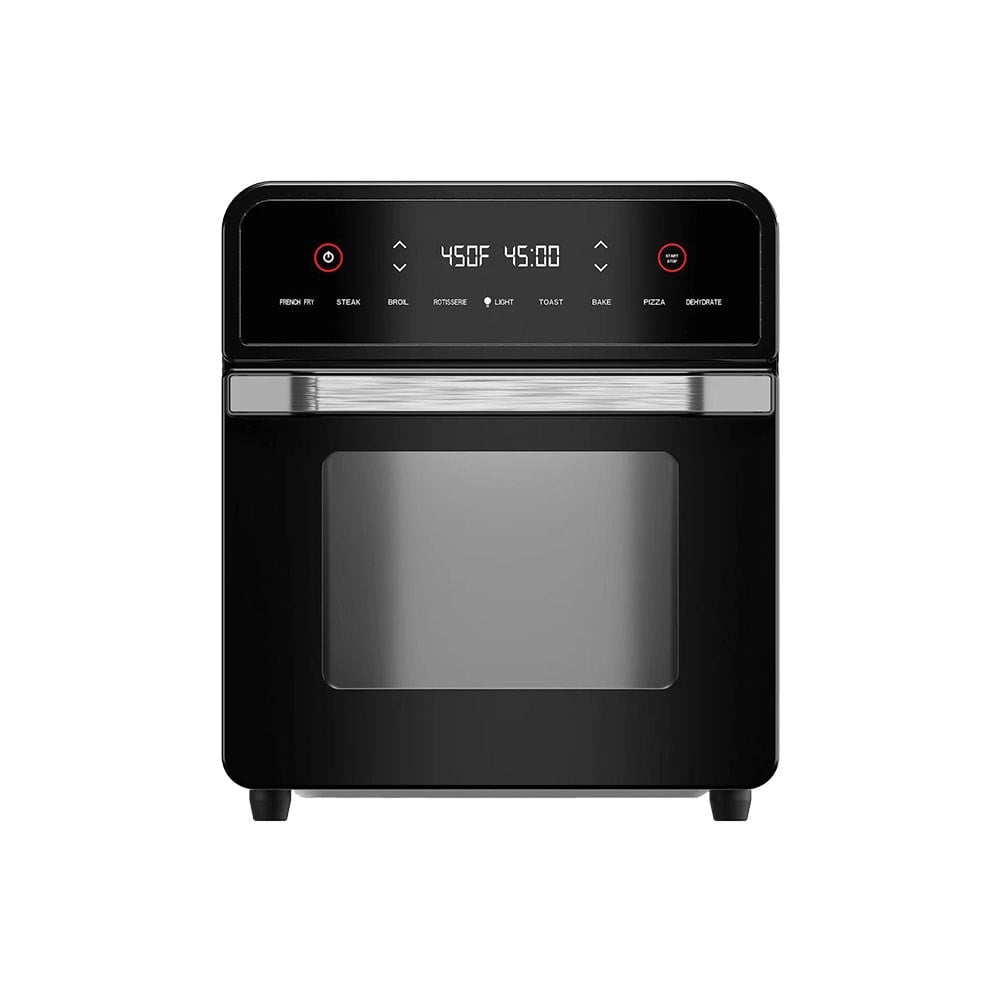 Leggno Gourmet Pro Çok Fonksiyonlu Pizza Fırını 15 L Siyah