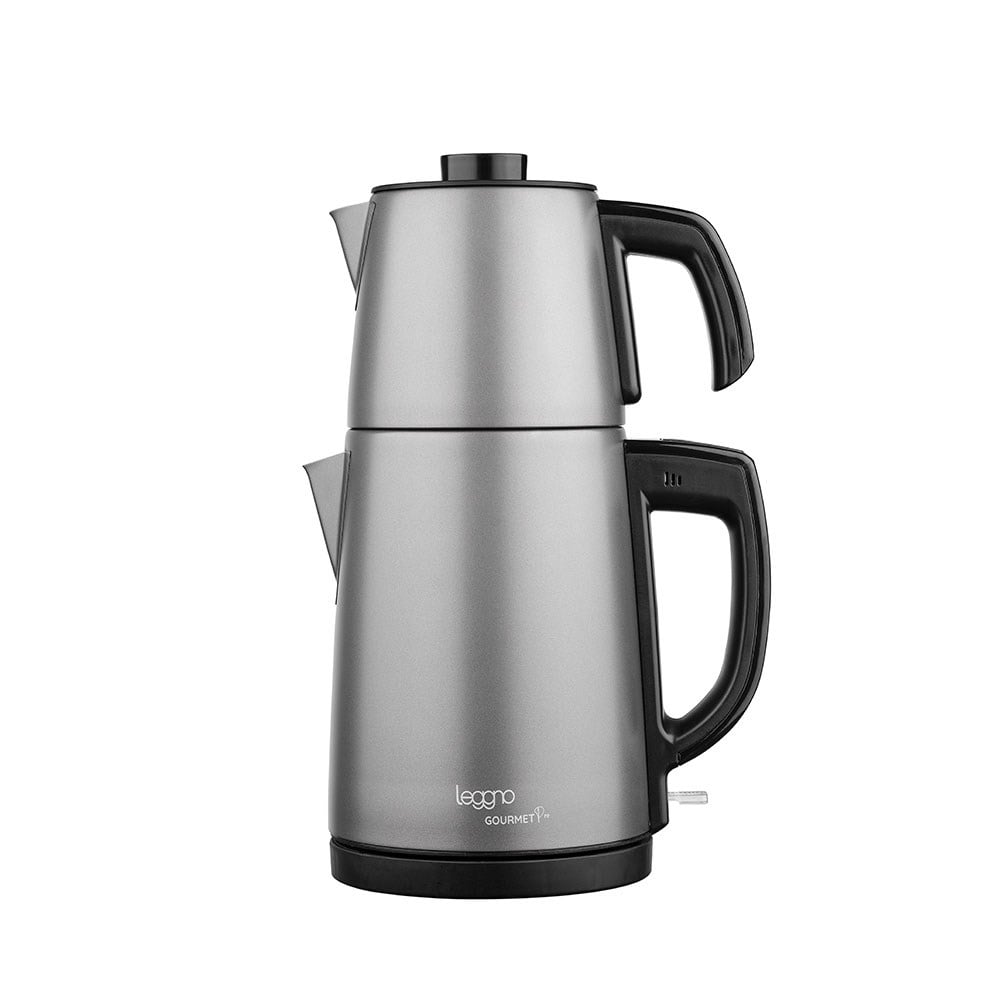 Leggno Gourmet Pro Paslanmaz Çelik Çay Makinesi Füme