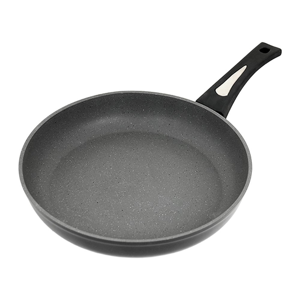 Leggno İndüksiyon Taban Granit Tava 24 cm Siyah