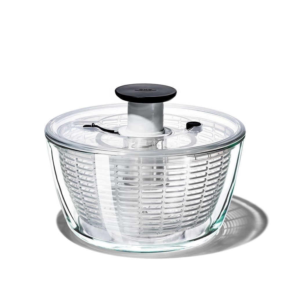 Oxo 2in1 Cam Kase Salata Kurutucu