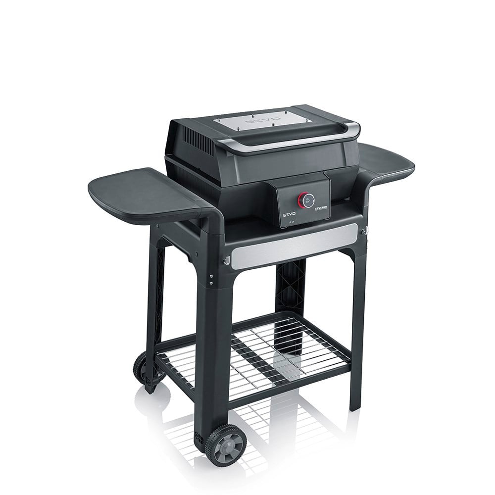 Severin PG-8107 Kapanabilir Ayaklı Elektrikli Barbekü Izgara Siyah
