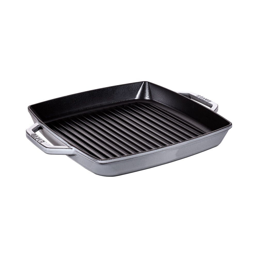 Staub Döküm Izgara Tava 33 x 33 cm Gri