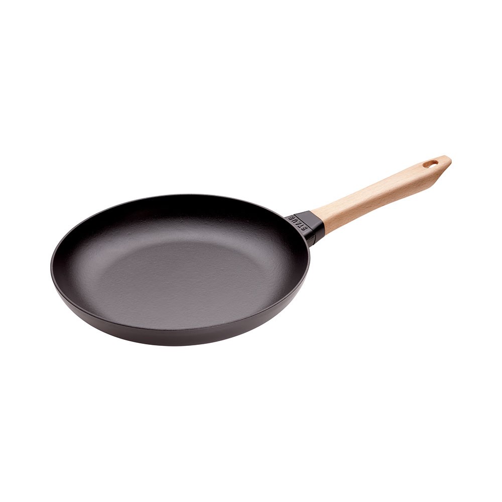 Staub Döküm Kızartma Tavası Ahşap Saplı 28 cm