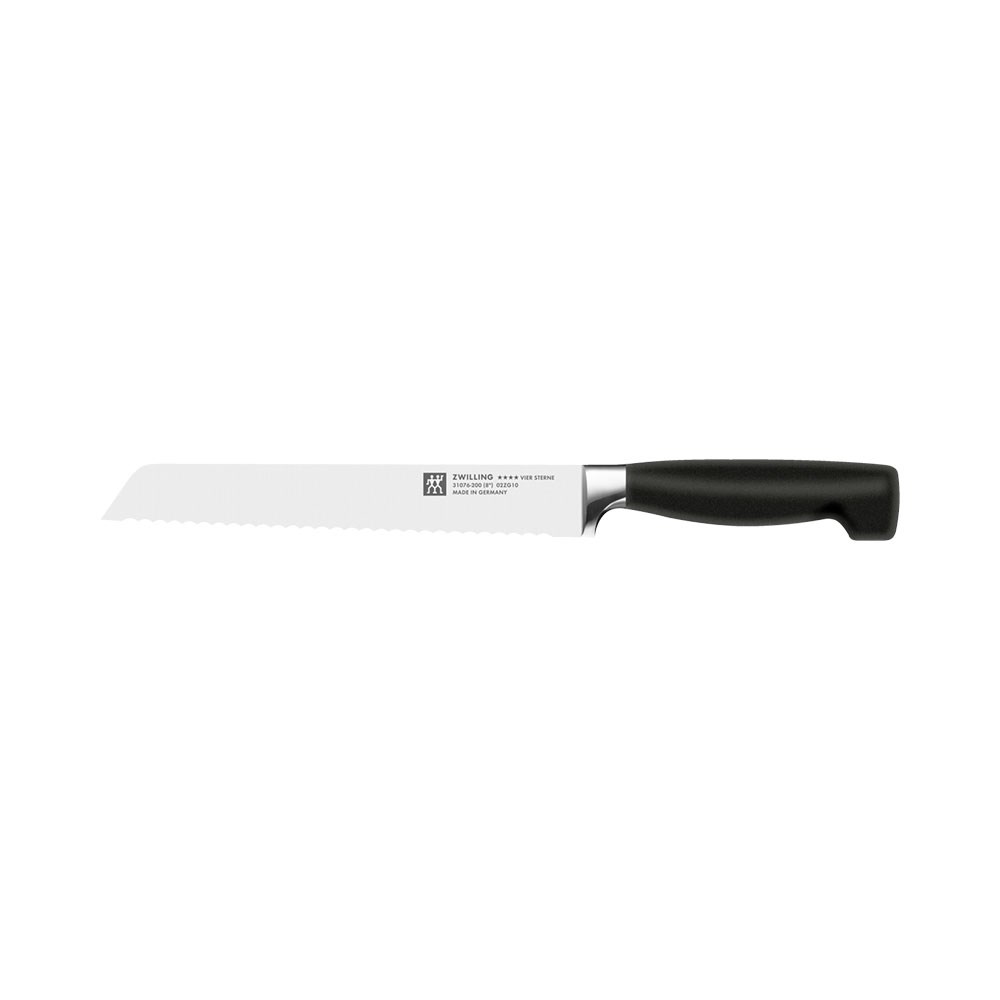 Zwilling Four Star Ekmek Bıçağı Siyah 20 cm