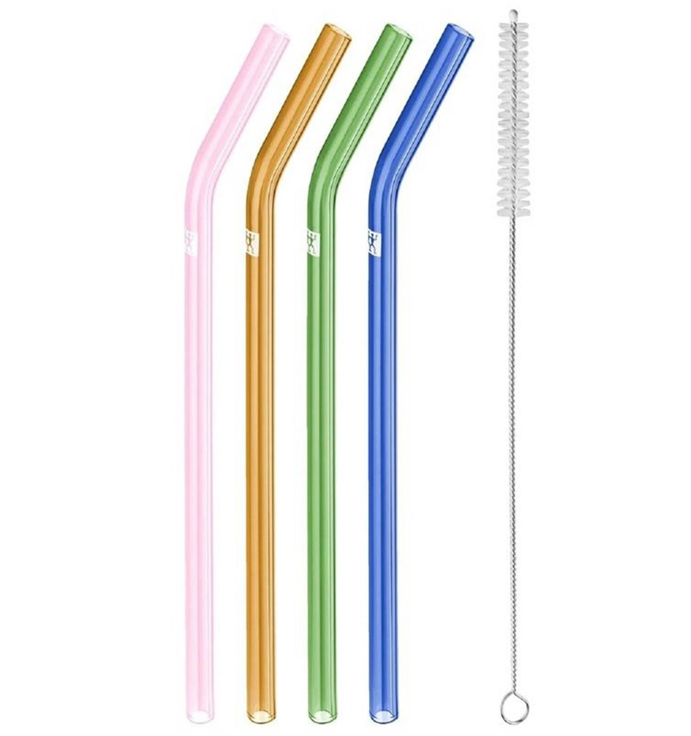 Zwilling Sorrento Ucu Kıvrık Cam Pipet Renkli