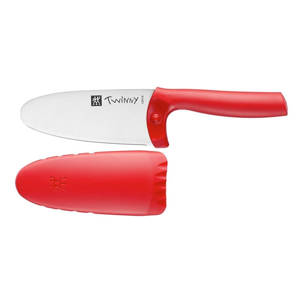 Zwilling Twinny Paslanmaz Çelik Çocuk Şef Bıçağı 10 cm Kırmızı