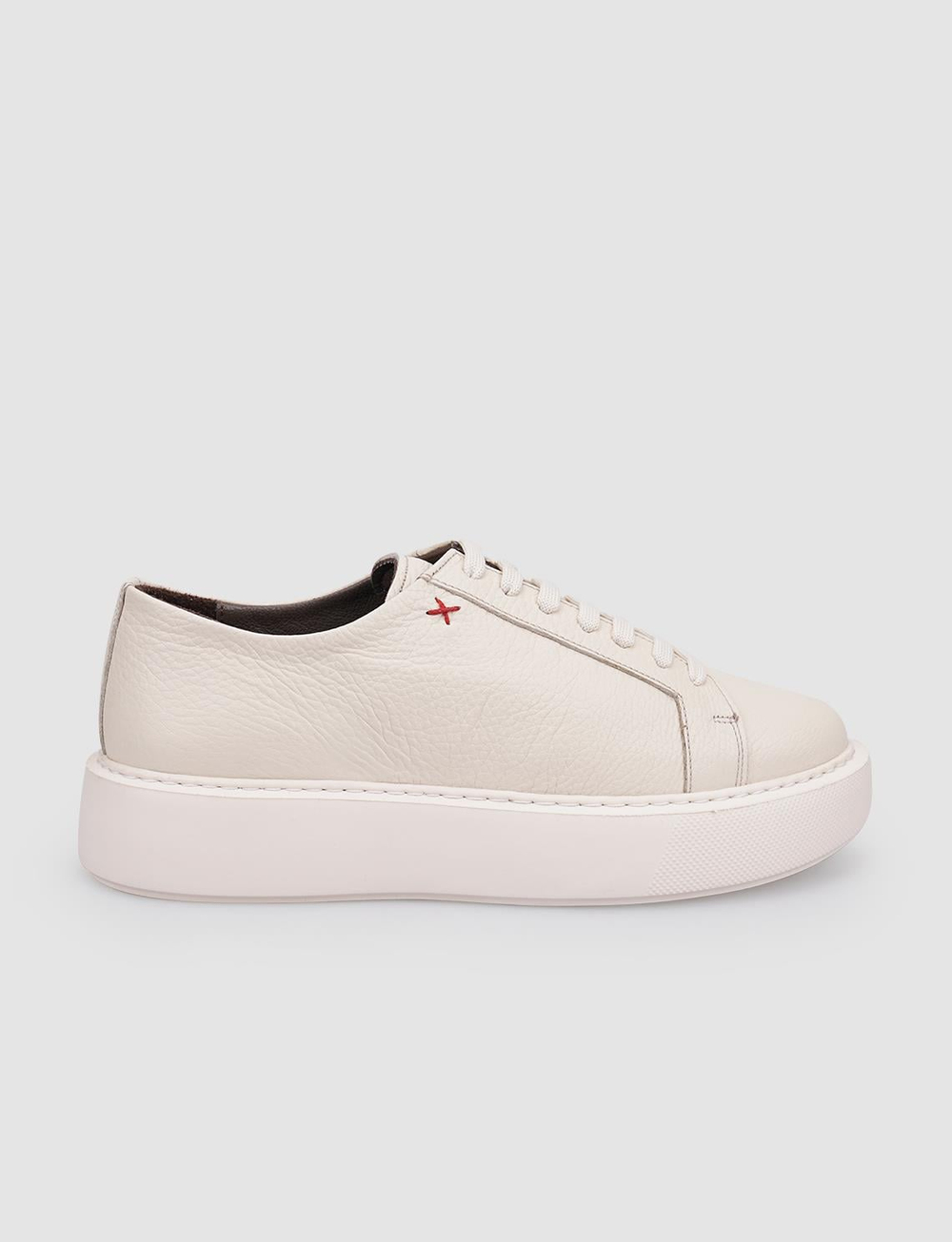 %100 Hakiki Deri Bej Kadın Ayakkabı