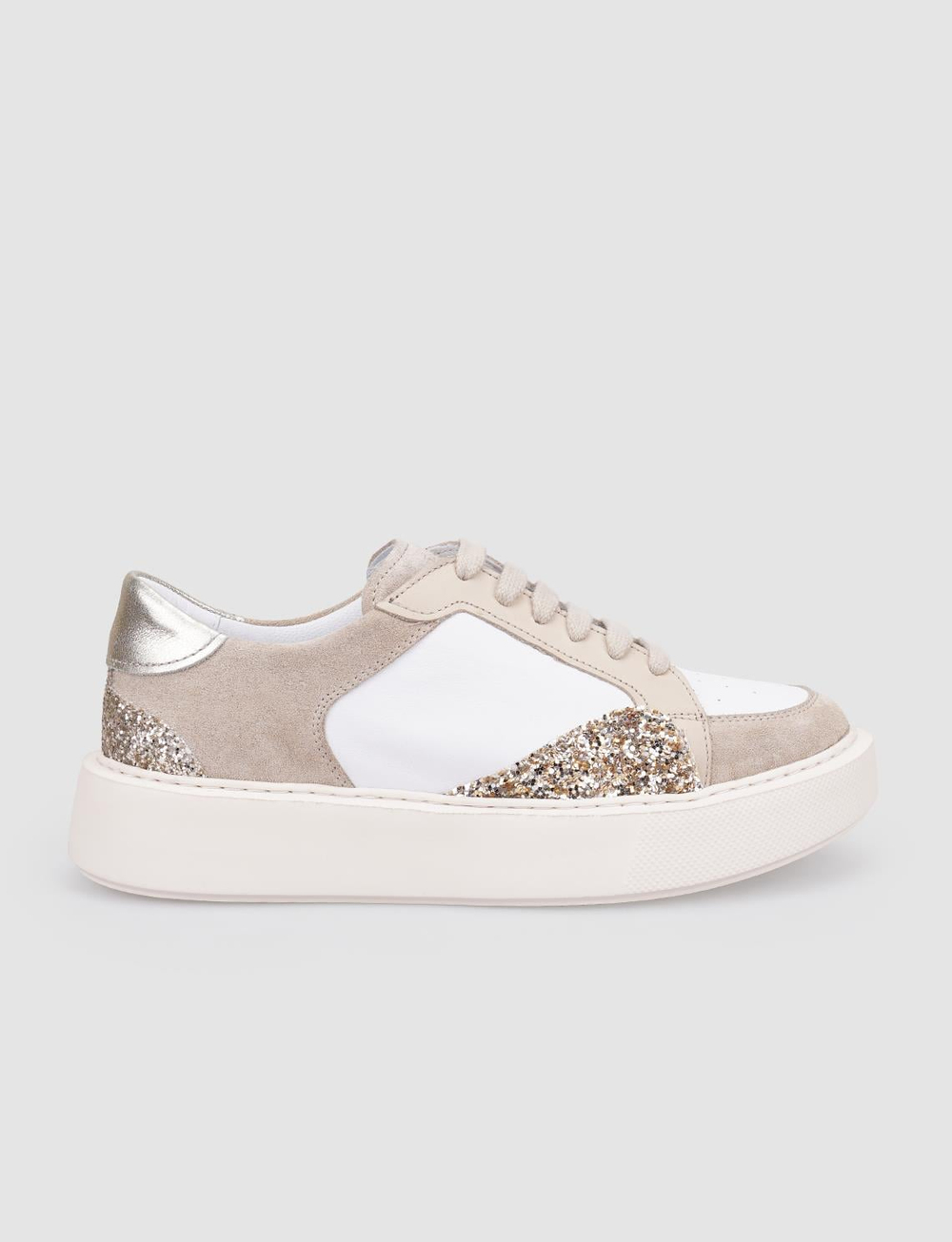 %100 Hakiki Deri Bej Kadın Ayakkabı